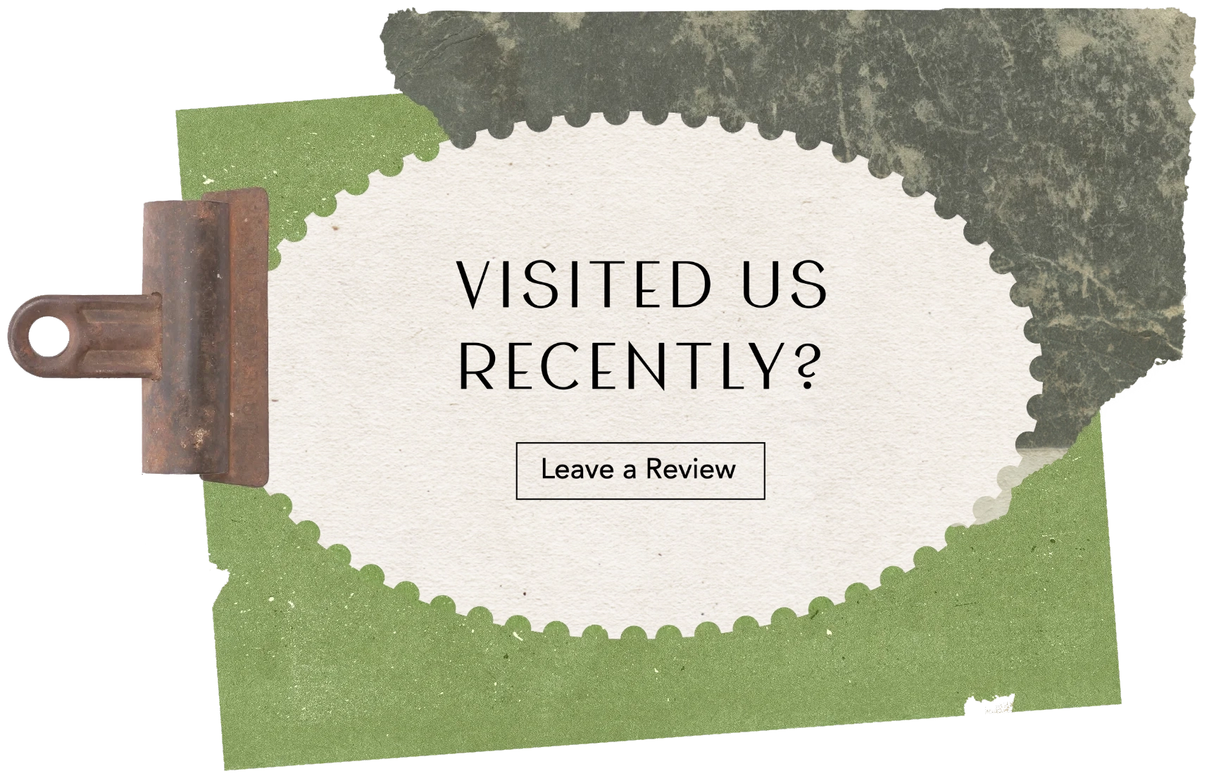 Did you visit us recently?